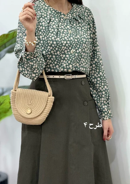 ست بلوز و دامن هما 7 کد 3053