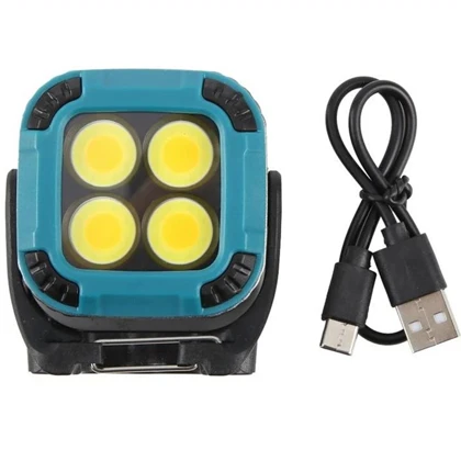 مینی چراغ پروژکتوری شارژی مدل W8129‑4 چهار لامپ
