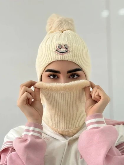 شال و کلاه رینگی لبخند