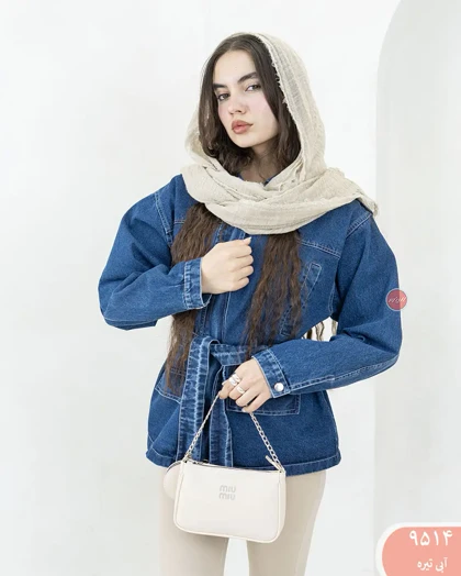 کت جین بلند زنانه 9514 | الینور