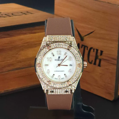 ساعت مچی زنانه هابلوت HUBLOT A919L با موتور کوارتز ژاپن کد 1