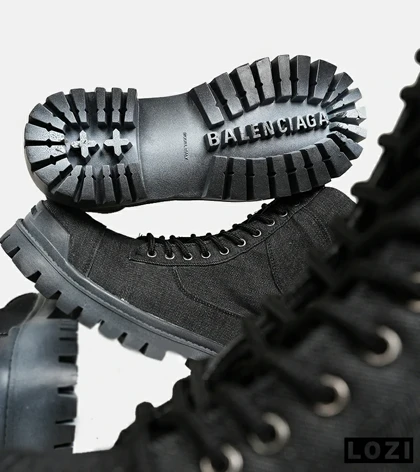 بوت مردانه خاکستری BALENCIAGA