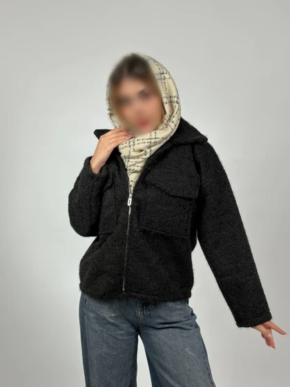 شکت زیپی مدل نوژین کد 40190