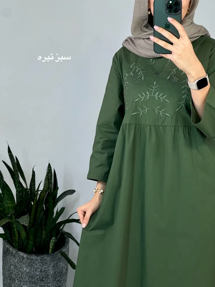 پیراهن مانتویی لیان 1