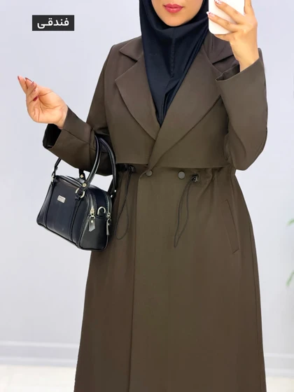 مانتو یقه انگلیسی بزیاق شیوانا کد 2045377