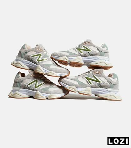 کفش کتانی زنانه کرم سبز NEW BALANCE 9060