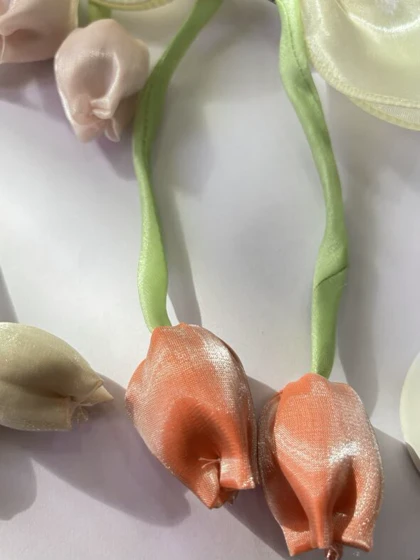 پاپیون فرانسوی آویز لاله- کد 932