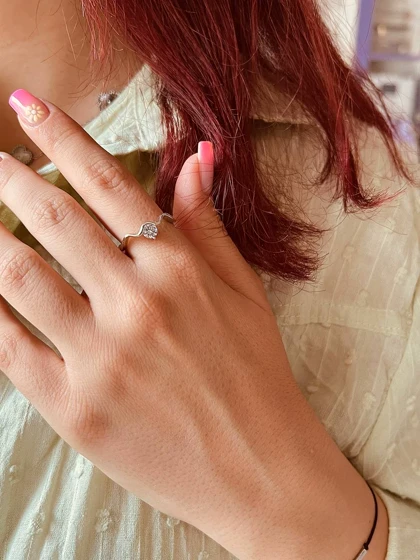 انگشتر موج نگین ژوپینگ M84