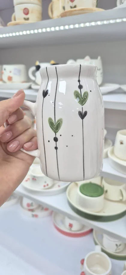 ماگ سرامیکی اسموتی نقاشی آبرنگی