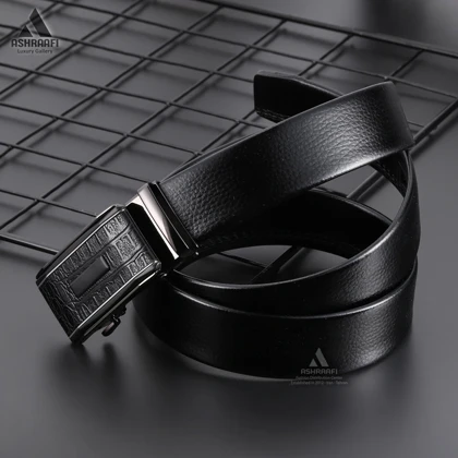 کمربند مردانه چرمی Leather Ratchet Belt BL95