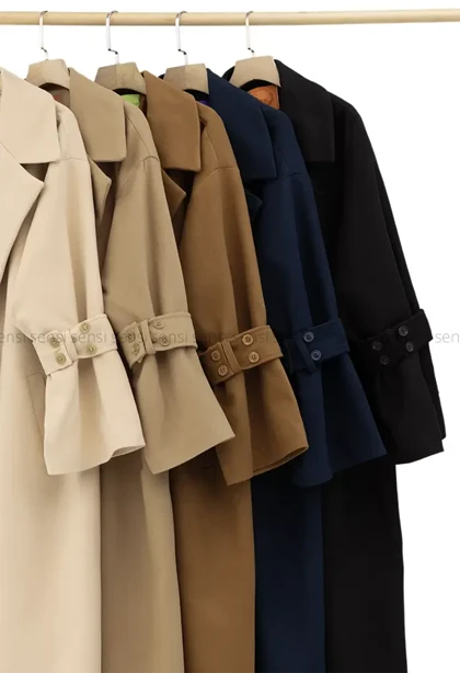 پالتو فوتر پشت دکمه کد1004889