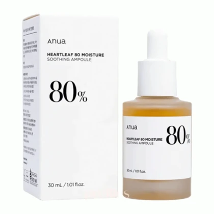 سرم آبرسان و مرطوب کننده آنوا, مدل Heartleaf حاوی عصاره هارتلیف حجم 30 میلی‌لیتر