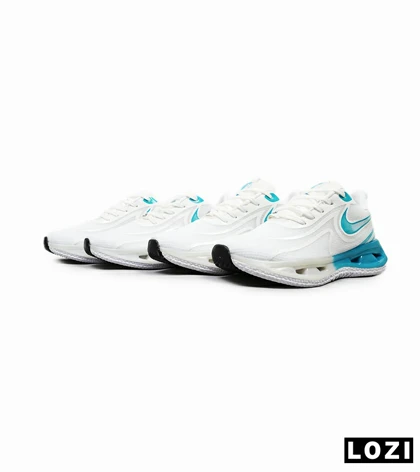 کفش کتانی مردانه سفید آبی NIKE pegasus 33