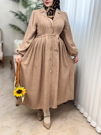 مانتو پیراهنی پارمیس 3252