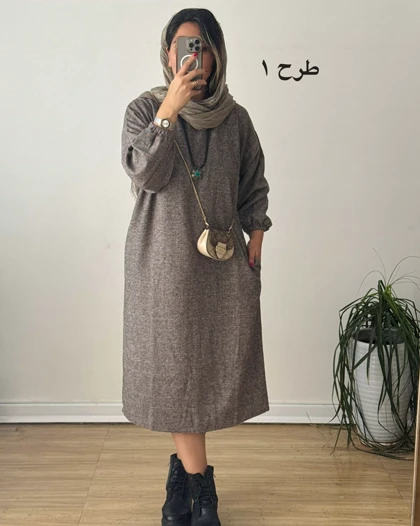 کفتان پشمی چهارخونه دیبا 10