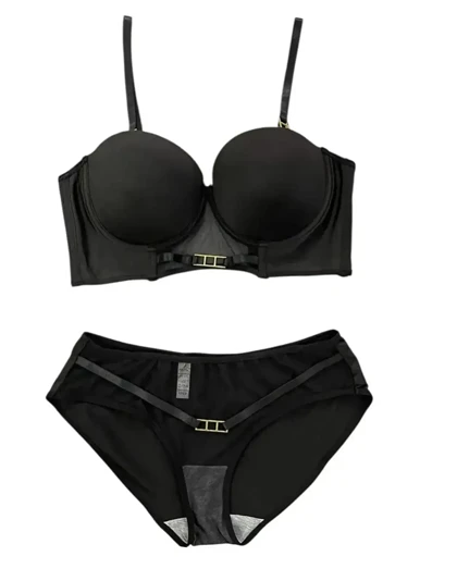 ست شورت وسوتین فنردار اسفنجی زنانه آدنیس