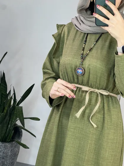 پیراهن مانتویی مانلی
