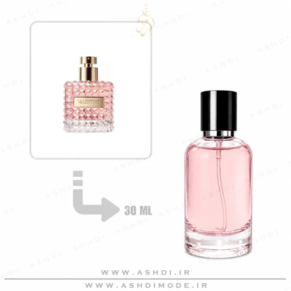 عطر ادکلن ولنتینو دونا زنانه 30 میل اشدی ASHDI Extra Parfum Valentino Donna Inspired 30ml