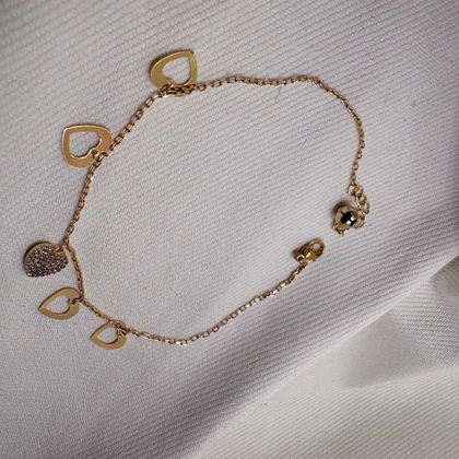 پابند ژوپینگ مدل «ریسه قلب» | رقص نگین و زنگوله با هر قدم