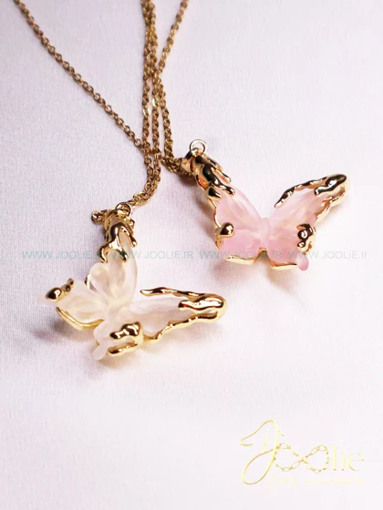 گردنبند زنانه باترفلای کد N3118
