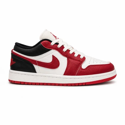 کفش و کتانی مردانه مدل NIKE AIR JORDAN 1 رنگ سفید قرمز کد 2280