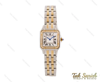 ساعت مچی کارتیه Panthere زنانه دورنگین سایز اسمال Cartier-3803-L