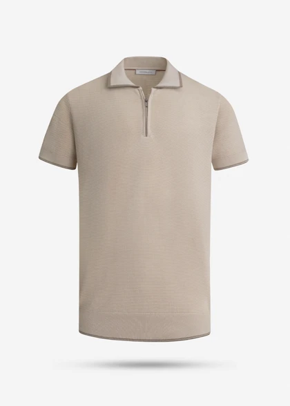 پولوشرت نیم زیپ knit