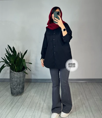 مانتو جین رنگی پرنده