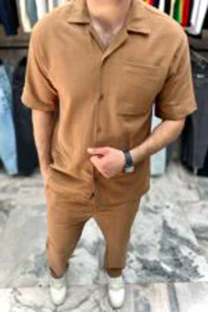 ست مردانه پیراهن شلوار کنفی