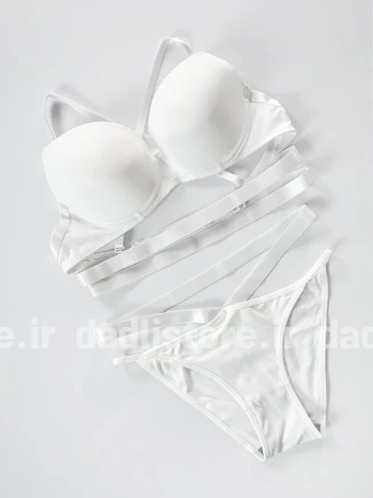 ست شورت و سوتین اسفنجی فنر دار فانتزی