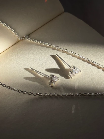 نیم ست نقره