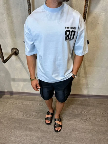 تیشرت مردانه ماکان چاپ شماره80