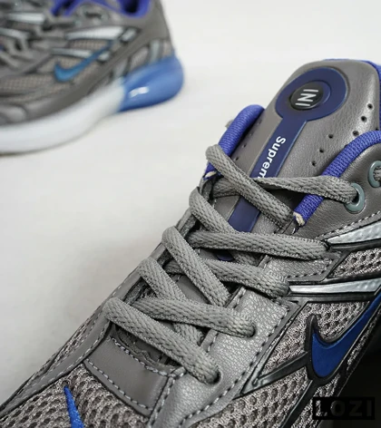 کفش کتانی مردانه طوسی آبی Nike VaporMax