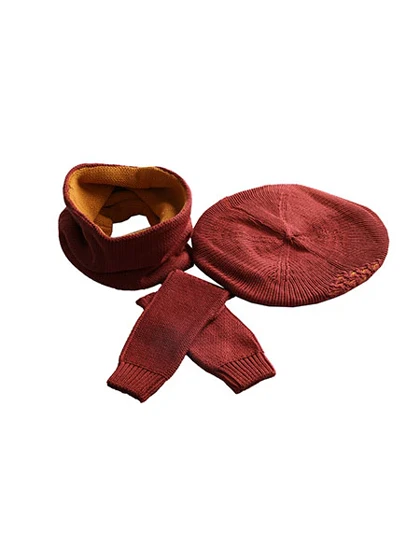 زمستانی سه تکه ژور کلاه و گردنی دو رو زنانه 15049