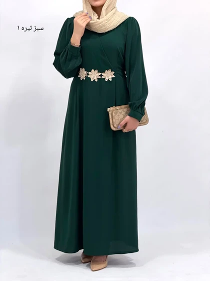 پیراهن مانتویی بلند آرون(ایراد دار)