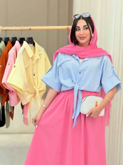 شومیز گره‌ای نورسا