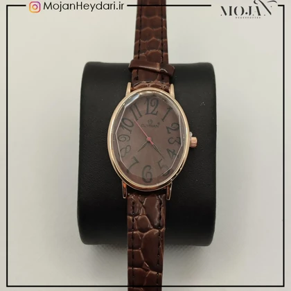 ساعت مچی بند چرم مصنوعی مدل wm1010