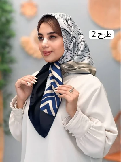 3265-روسری ابریشم وارداتی