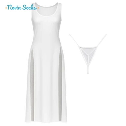 لباس خواب زنانه مدل توری کد 5529-LS53