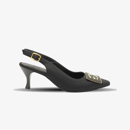 کفش مجلسی زنانه پاشنه‌دار 5 سانت مدل 400932 _ sandal valentino