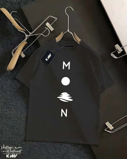هودی و تیشرت طرح گرافیکی (Moon)