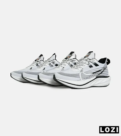کفش کتانی مردانه و زنانه سفید مشکی نایک NIKE lab Zoom Fly 'sp
