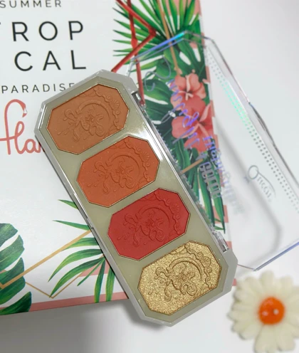 هایلایتر و رژگونه 4 رنگ سان لایت