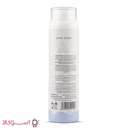 اسپری بدن لاو تایم مدل morgan مردانه زنانه حجم 200 میل