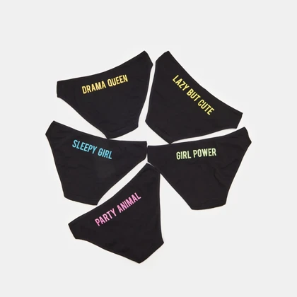 پک پنج عددی شورت نخی سینسای sinsay 4704I-99X