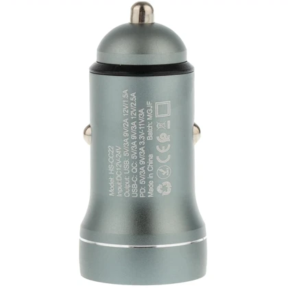 شارژر فندکی فست شارژ هایکو استار HICOSTAR مدل HS-CC22 توان 30 وات