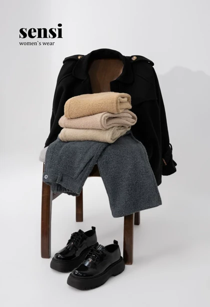 شلوار لمزور نیم بگ پشت کش