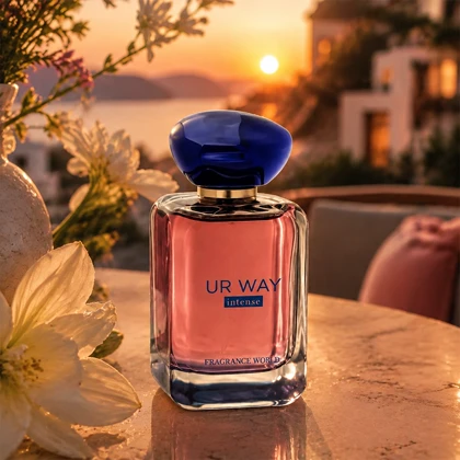 ادوپرفیوم Fragrance World UR WAY Intense؛ عطری شیک، زنانه و ماندگار با رایحه‌ای لطیف و مجلسی