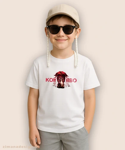 تیشرت بچگانه طرح شیطان کش شخصیت کوکوشیبو کد 967