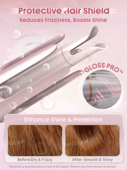 فرکننده خودکار مو SHEGLAM Cupid's Charm سایز 32mm مدل One-Touch Instant Curler
